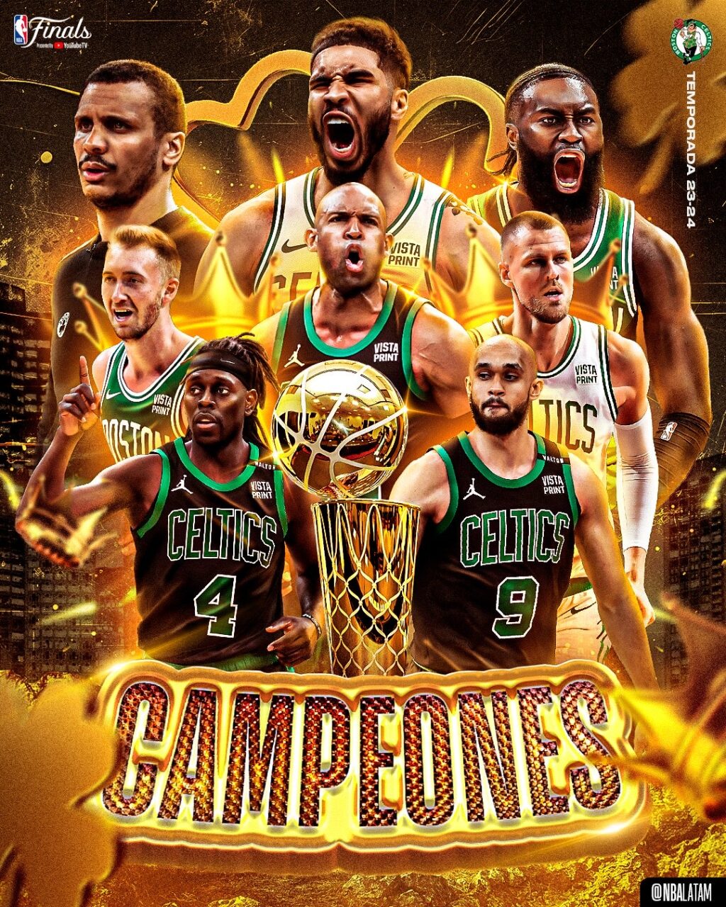 Los Boston Celtics son los reyes de la NBA