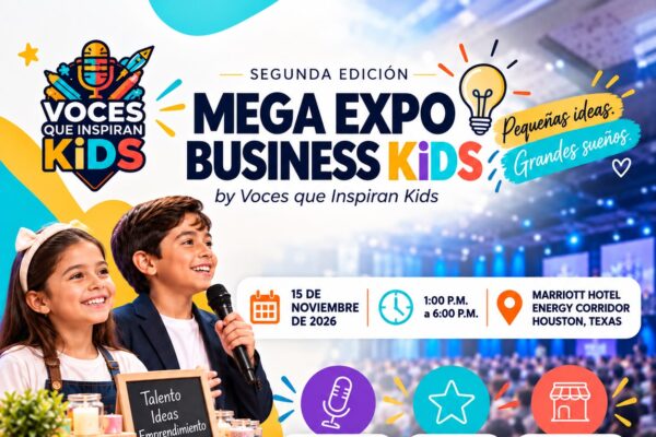 Houston reunirá a las nuevas generaciones de emprendedores en la Mega Expo Business Kids 2026